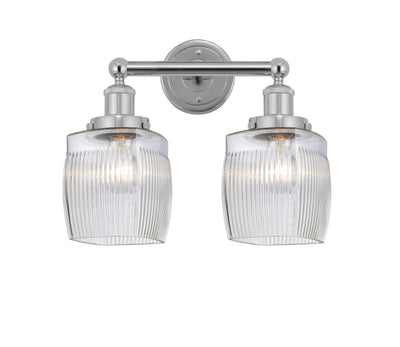 Edison Bath Vanity Light Cast Brass Glass