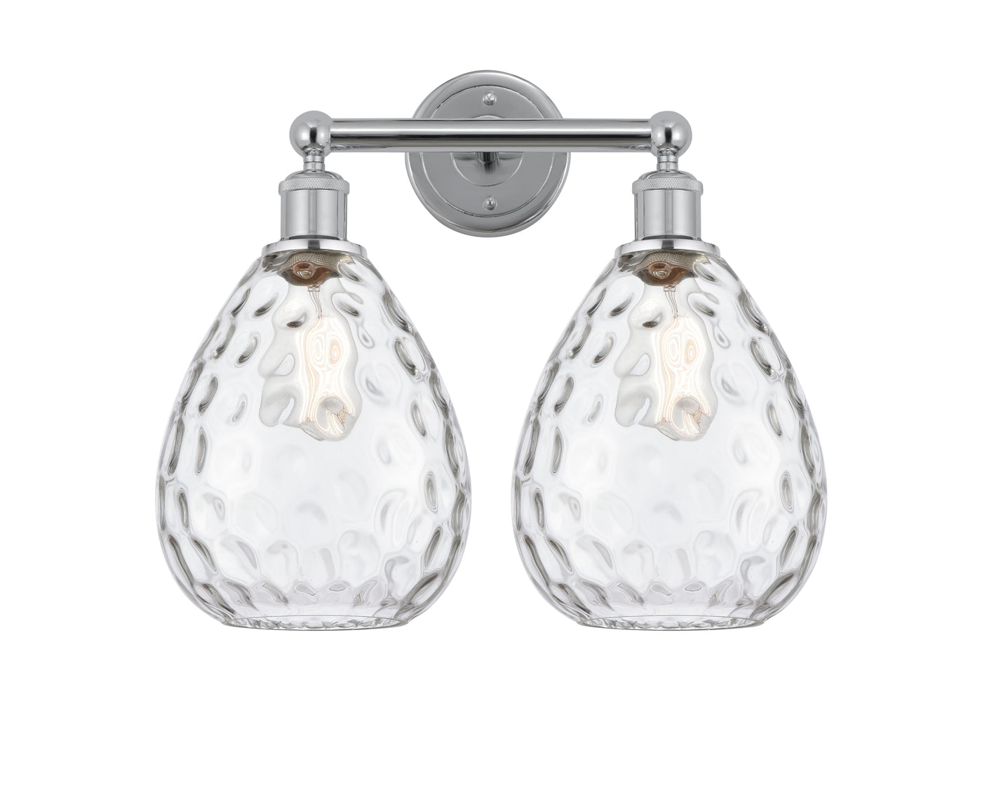 Edison Bath Vanity Light Cast Brass Glass
