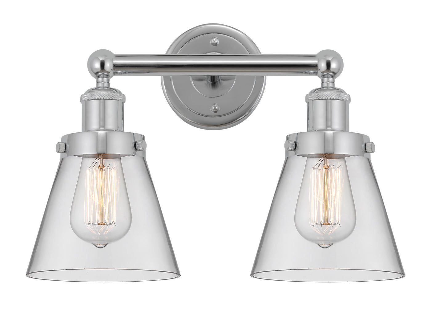 Edison Bath Vanity Light Cast Brass Finish