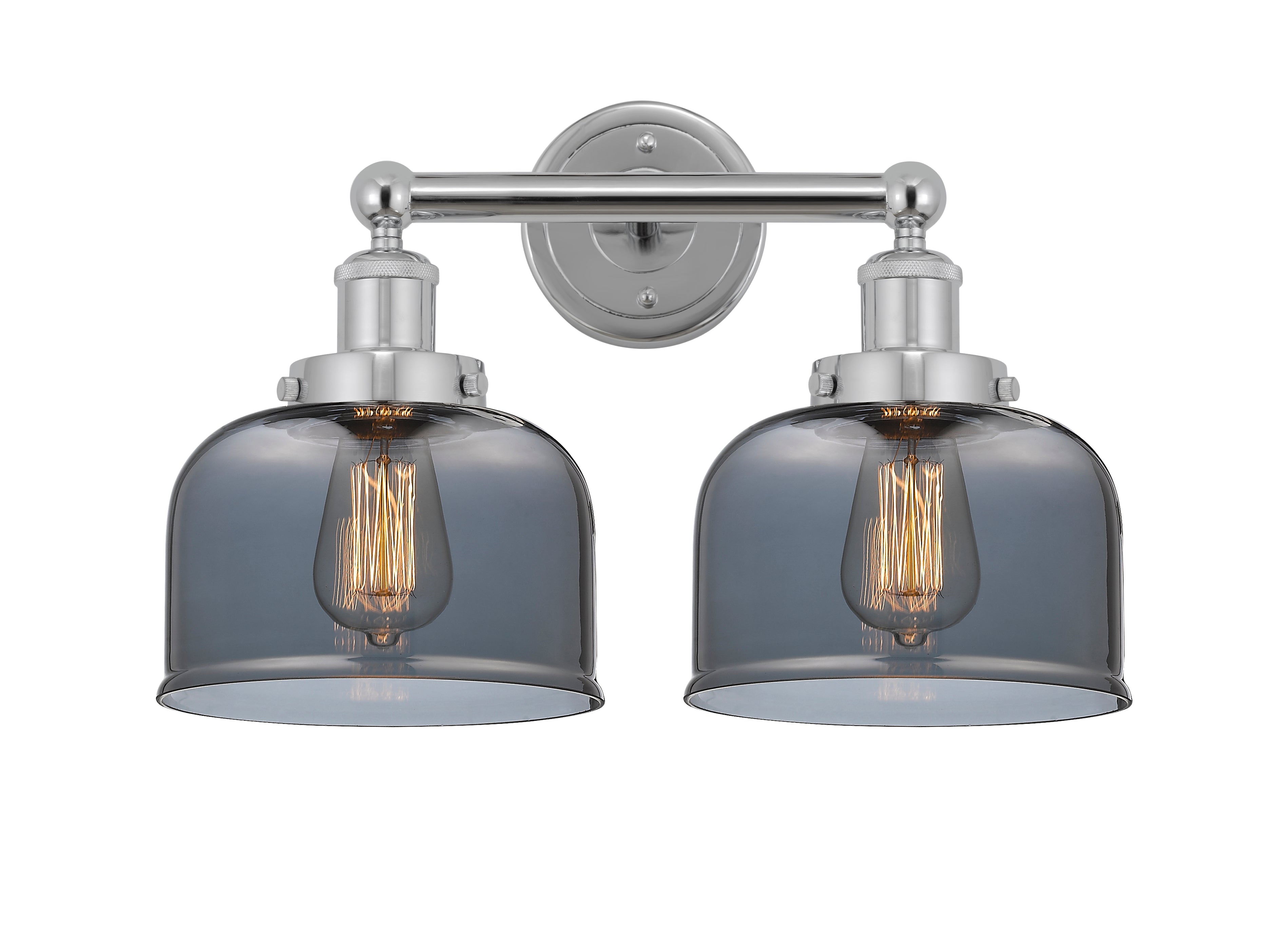 Edison Bath Vanity Light Cast Brass 16 Inches