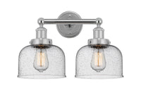 Edison Bath Vanity Light Cast Brass 16 Inches