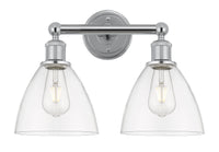 Edison Bath Vanity Light Steel Glass Brass