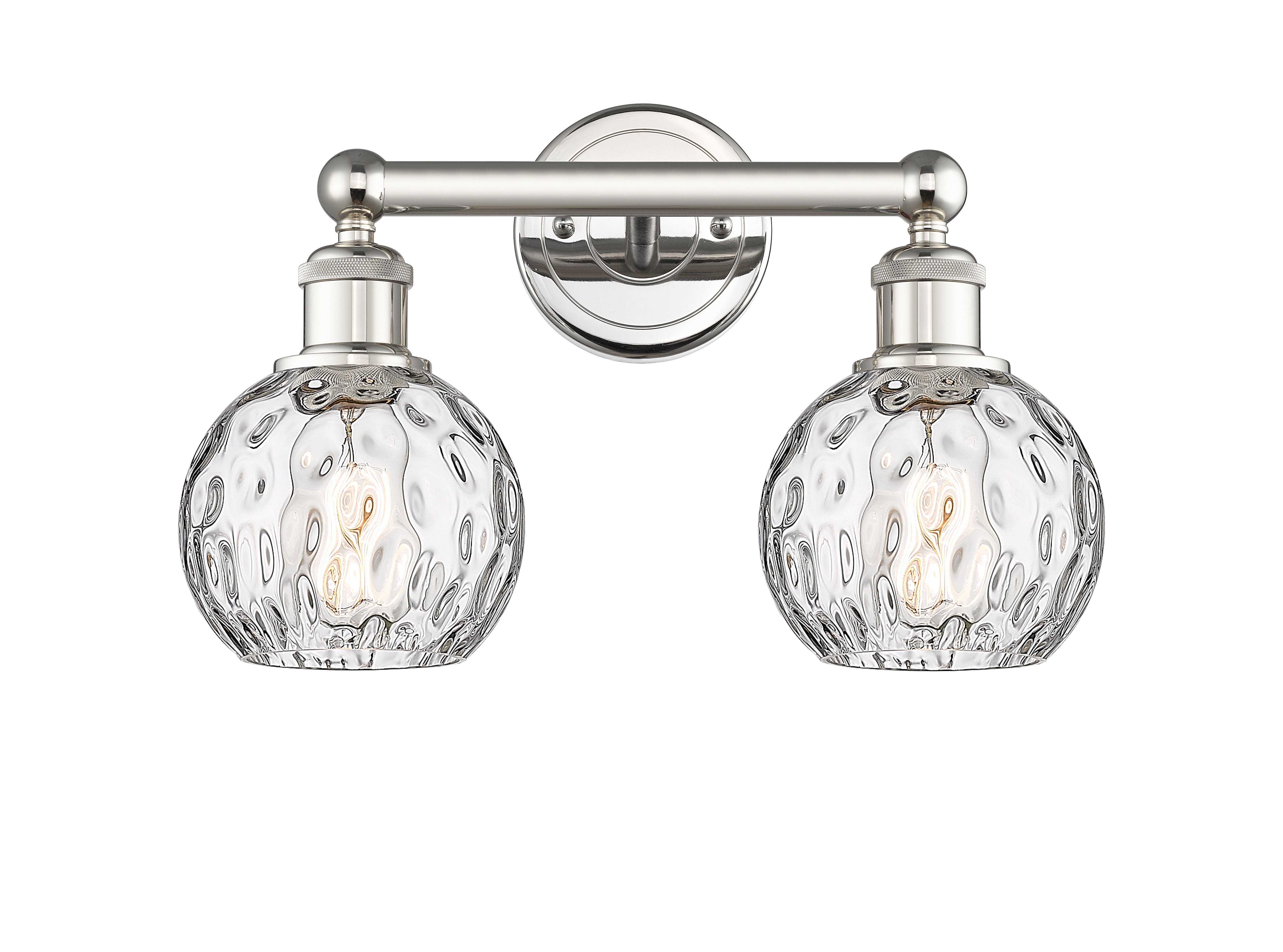 Edison Bath Vanity Light Cast Brass Glass