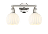 Edison Bath Vanity Light Cast Brass Glass