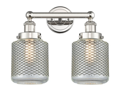 Edison Bath Vanity Light Cast Brass Glass