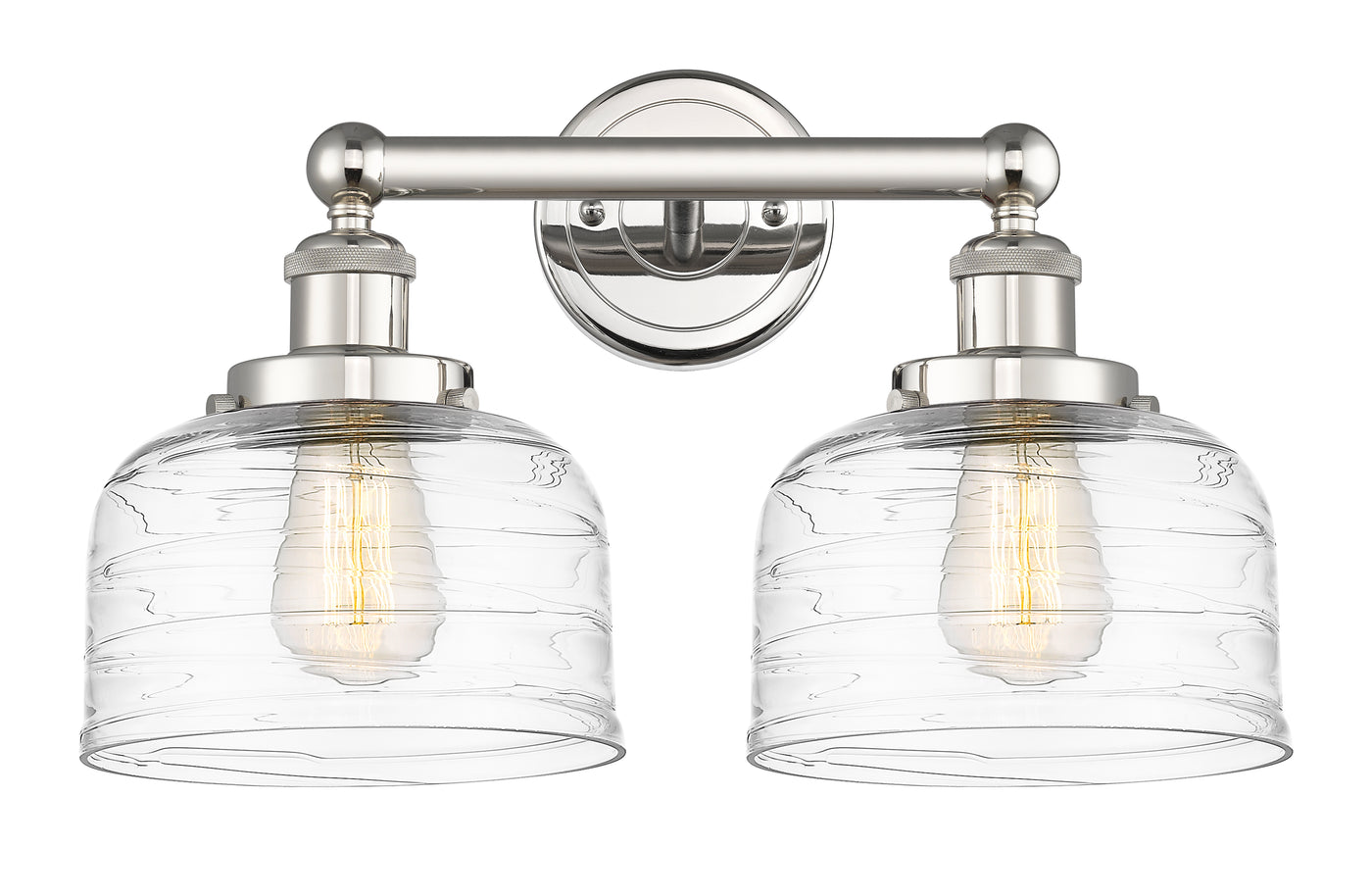 Edison Bath Vanity Light Cast Brass 11"