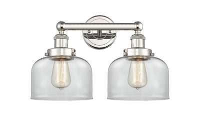 Edison Bath Vanity Light Cast Brass 16 Inches