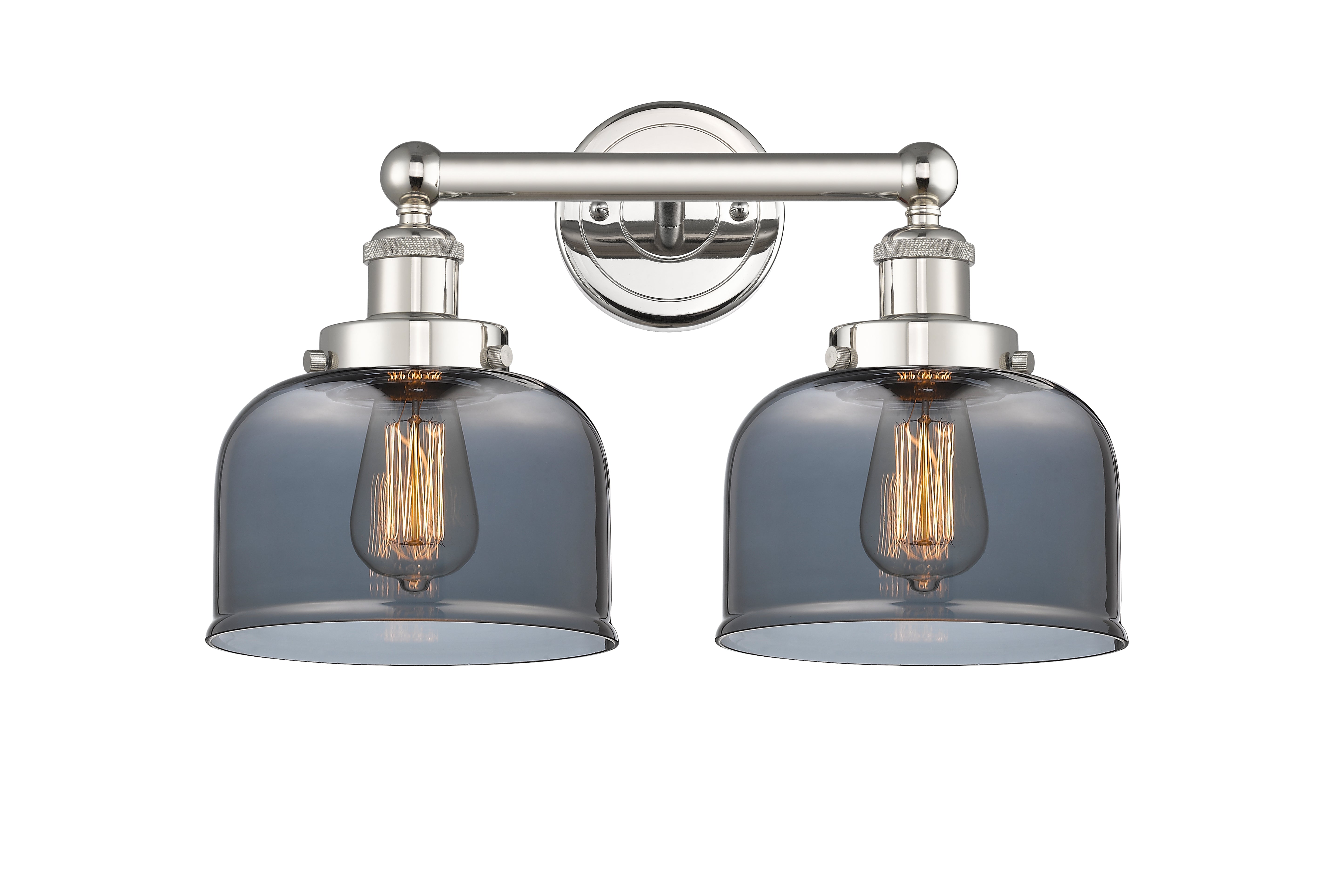 Edison Bath Vanity Light Cast Brass 16 Inches
