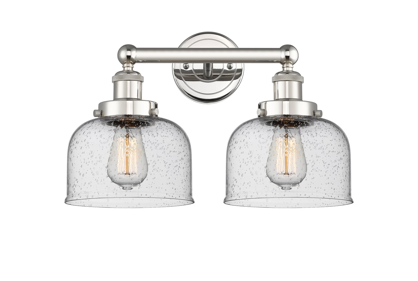 Edison Bath Vanity Light Cast Brass 16 Inches