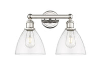 Edison Bath Vanity Light Steel Glass Brass