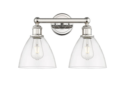 Edison Bath Vanity Light Steel Glass Brass