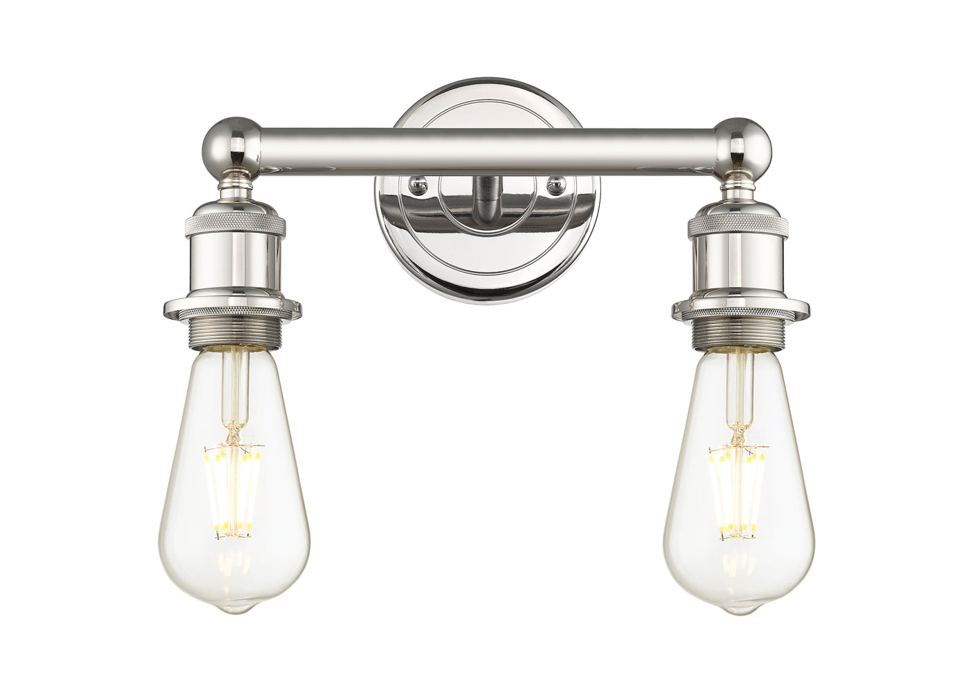 Edison Sconce Cast Brass Steel 6 Inch