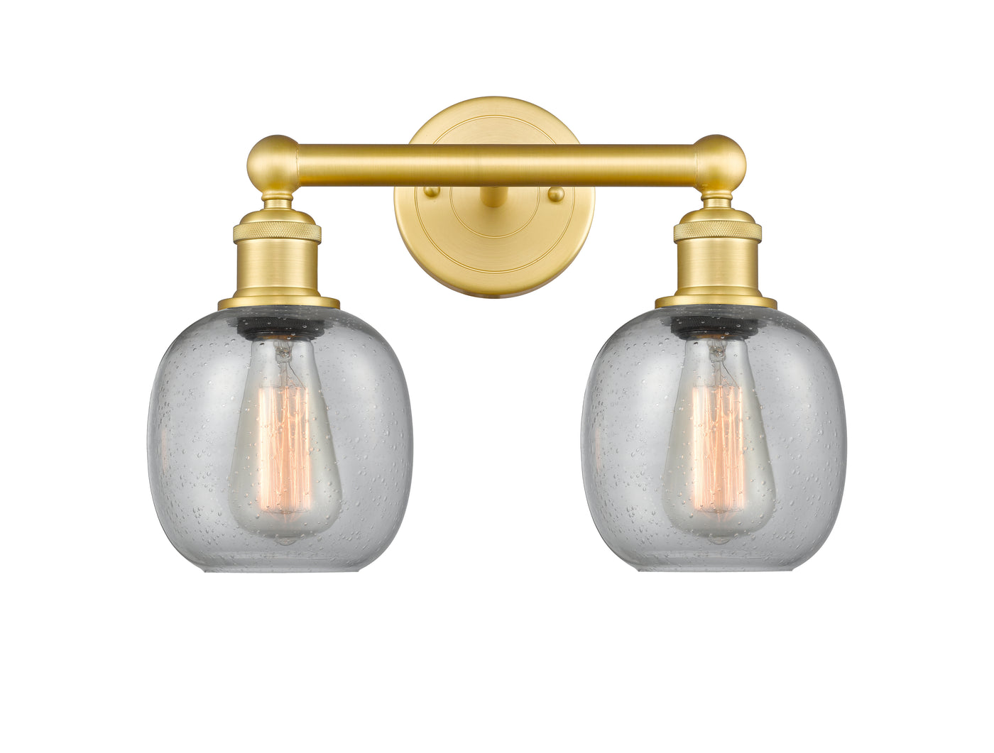 Edison Sconce Cast Brass Finish