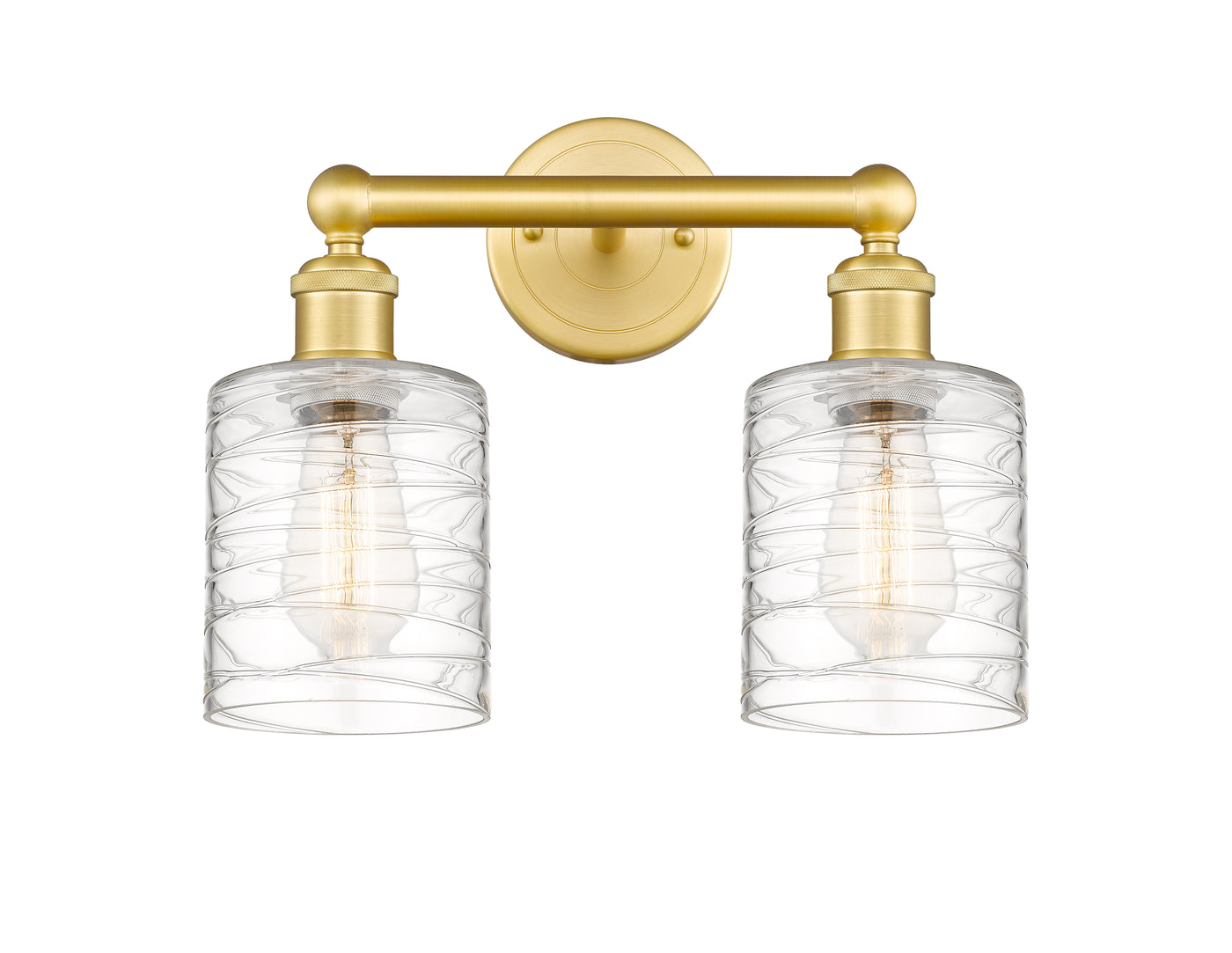 Edison Bath Vanity Light Cast Brass