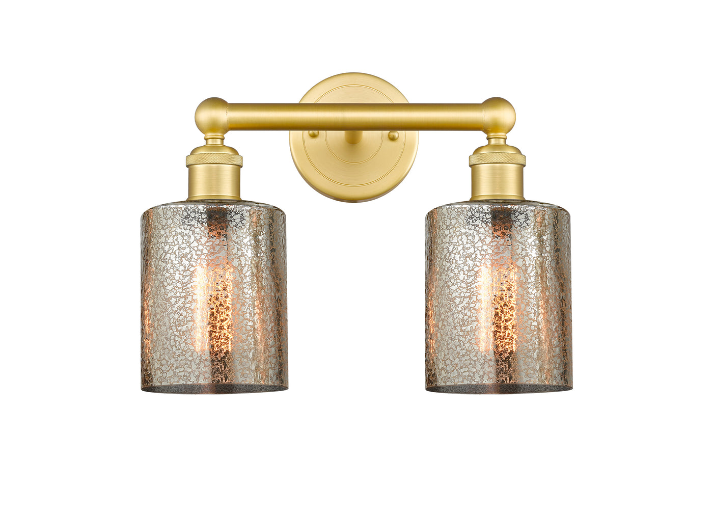 Edison Bath Vanity Light Cast Brass Finish