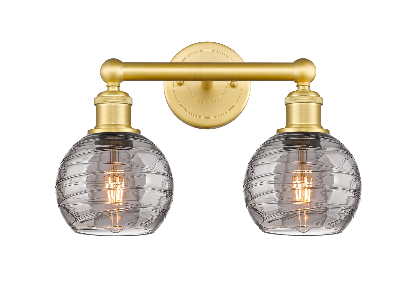 Edison Bath Vanity Light Cast Brass Finish