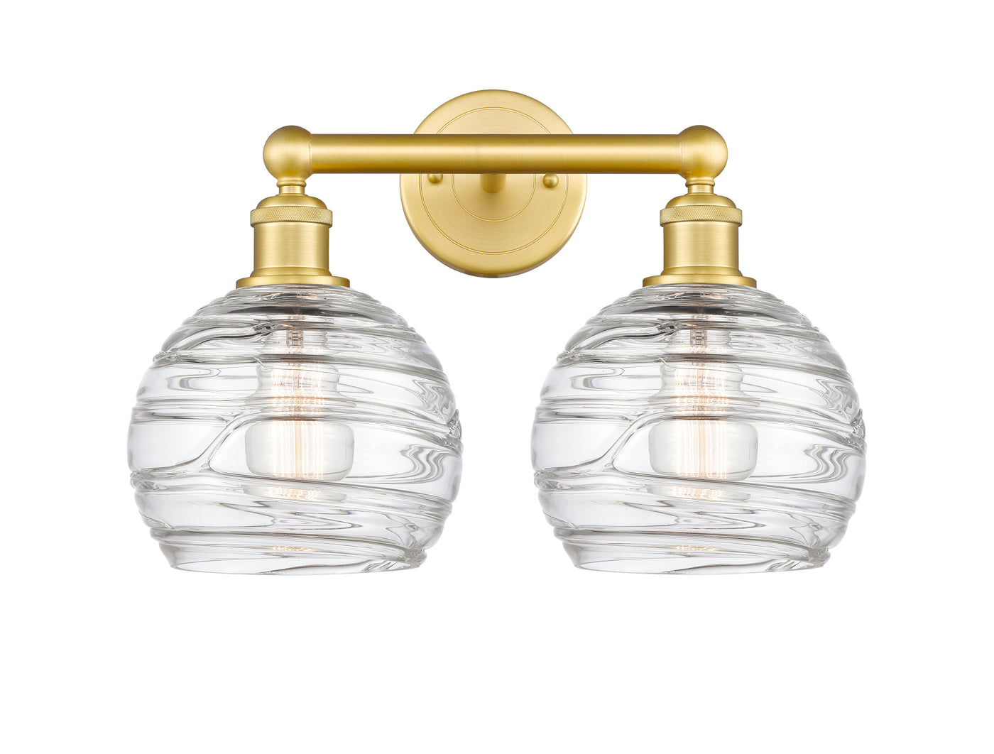 Edison Bath Vanity Light Brass Steel