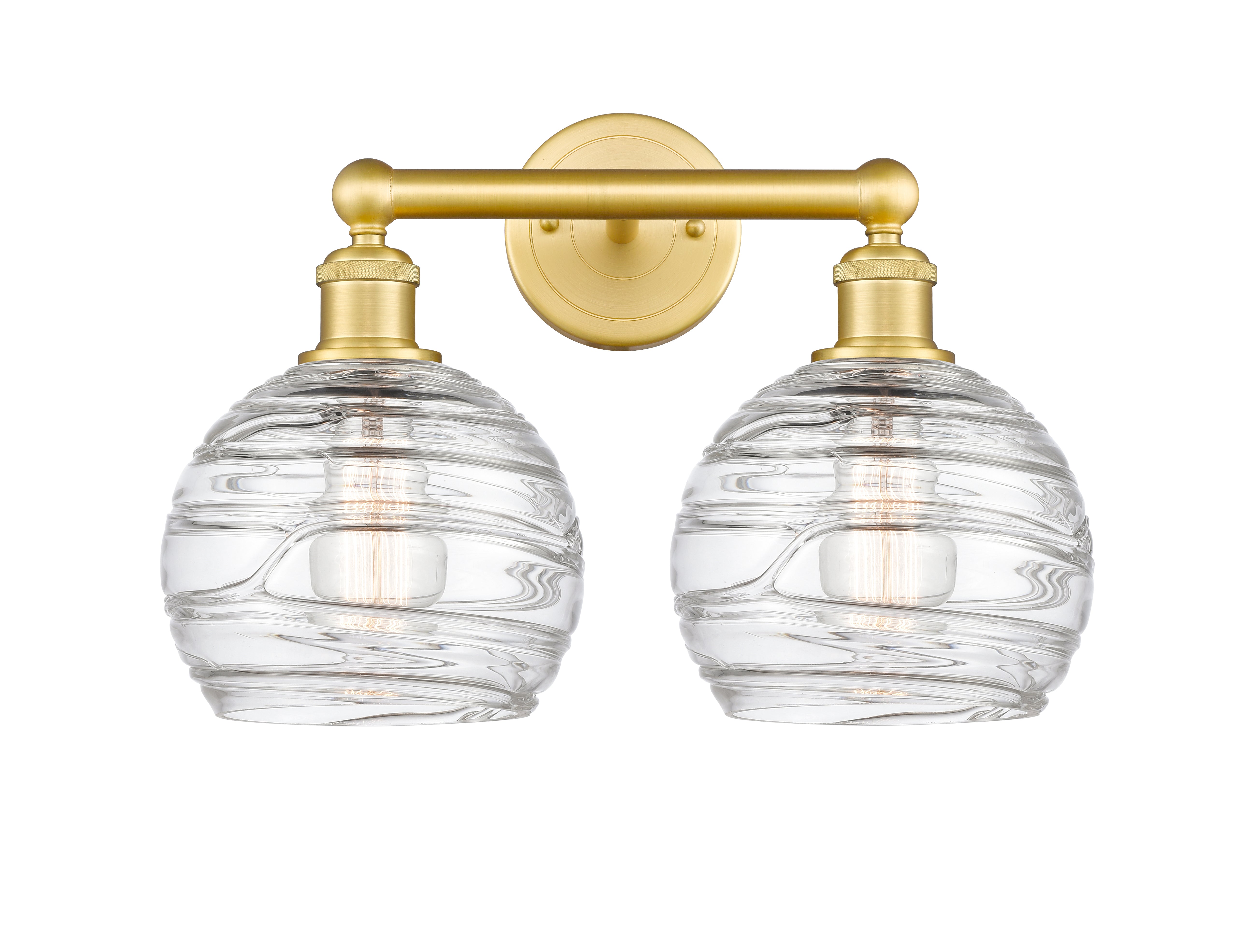Edison Bath Vanity Light Brass Steel