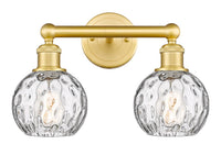 Edison Bath Vanity Light Cast Brass Glass