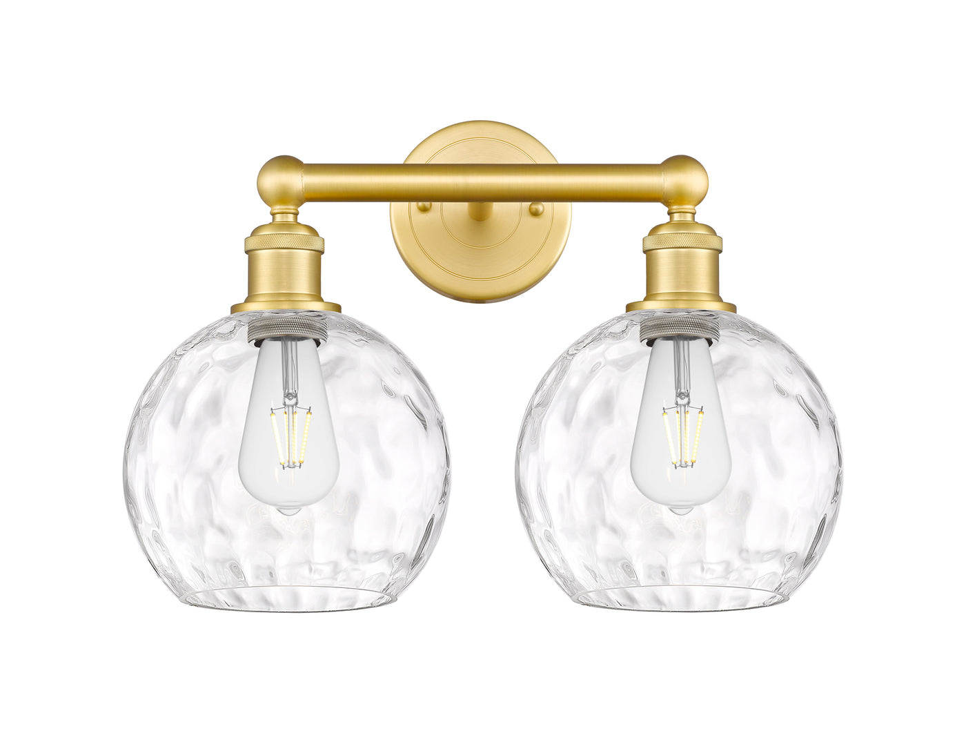 Edison Bath Vanity Light Cast Brass Finish