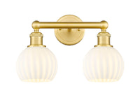 Edison Bath Vanity Light Cast Brass Glass
