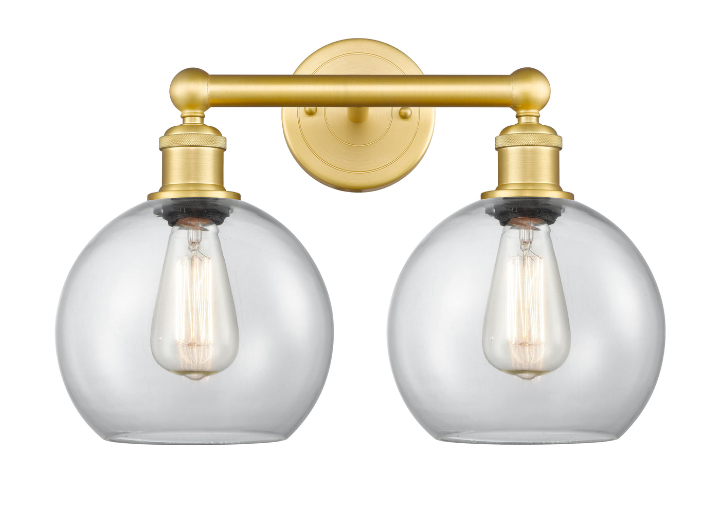 Edison Bath Vanity Light Cast Brass Steel