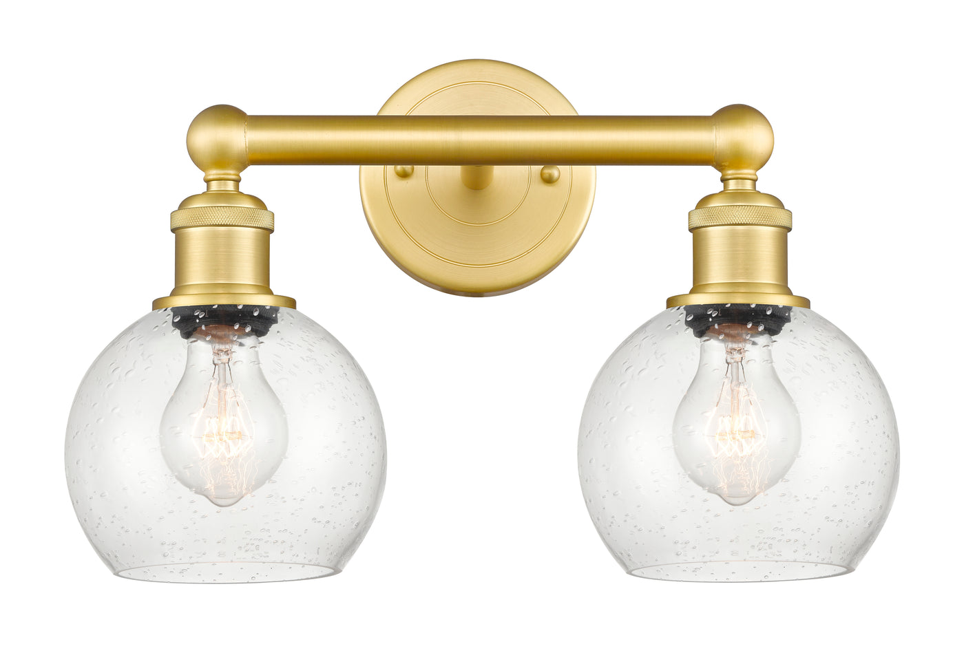 Edison Bath Vanity Light Cast Brass Modern