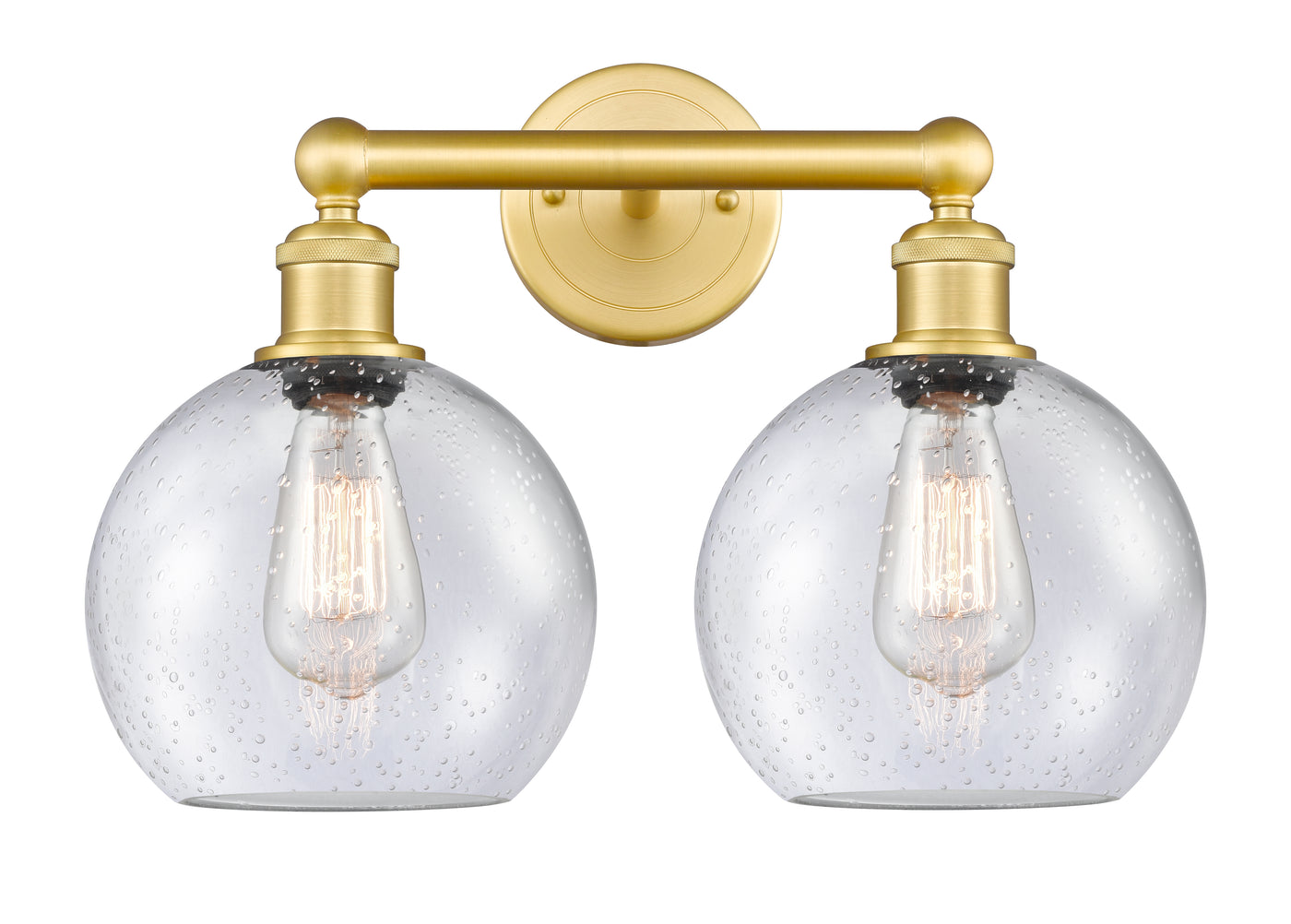 Edison Bath Vanity Light Cast Brass Steel