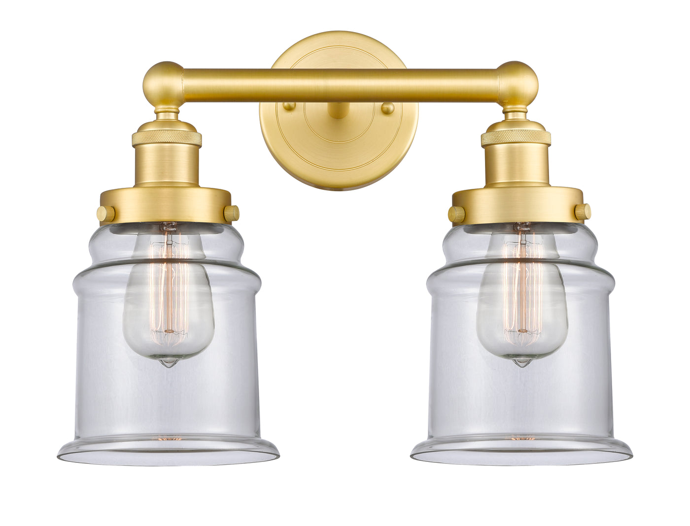 Edison Bath Vanity Light Cast Brass Finish