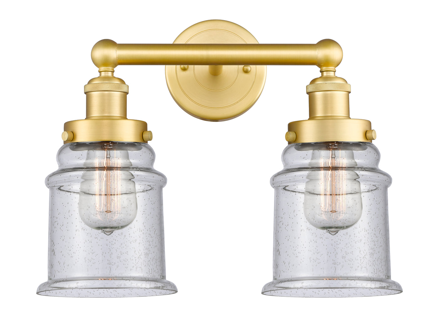Edison Bath Vanity Light Cast Brass Finish