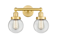 Edison Bath Vanity Light Cast Brass Finish