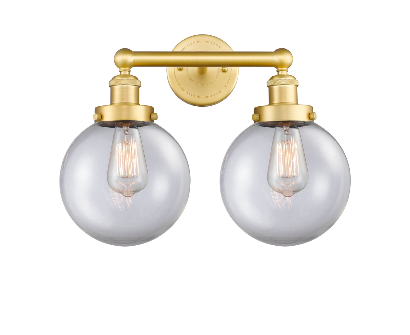 Edison Bath Vanity Light Cast Brass Finish