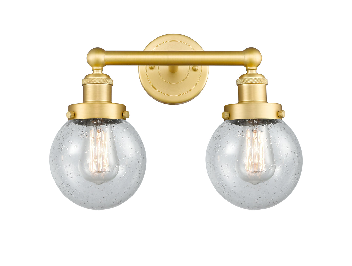 Edison Bath Vanity Light Cast Brass Finish