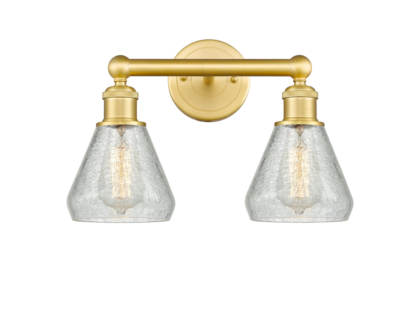 Edison Bath Vanity Light Cast Brass