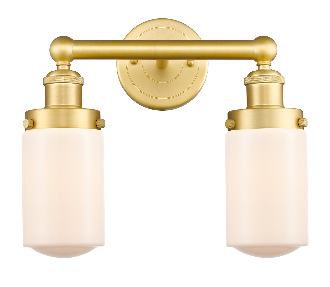 Edison Bath Vanity Light Cast Brass Finish