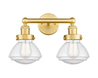 Edison Bath Vanity Light Cast Brass Three