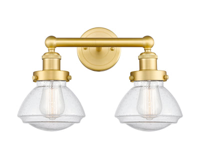 Edison Bath Vanity Light Cast Brass Three