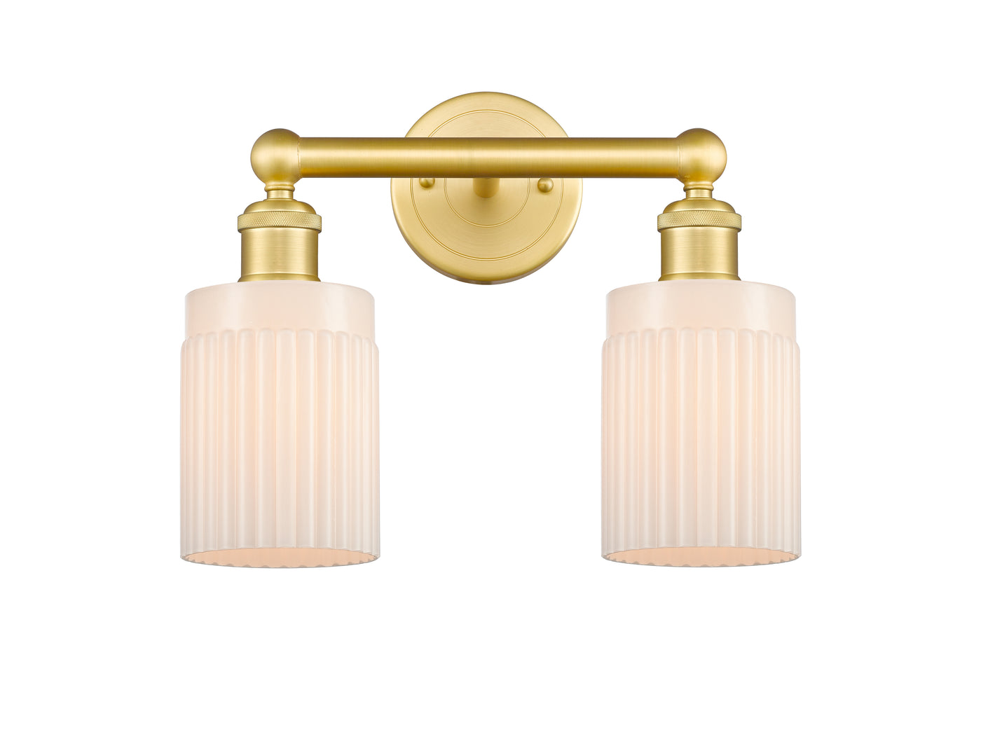 Edison Bath Vanity Light Cast Brass 15.75