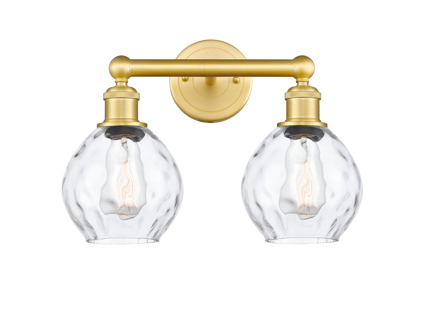 Edison Bath Vanity Light Cast Brass Finish