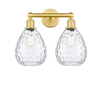 Edison Bath Vanity Light Cast Brass Glass
