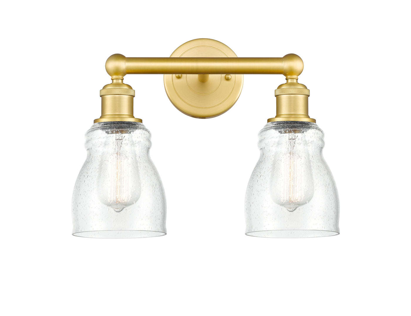 Edison Bath Vanity Light Cast Brass Finish