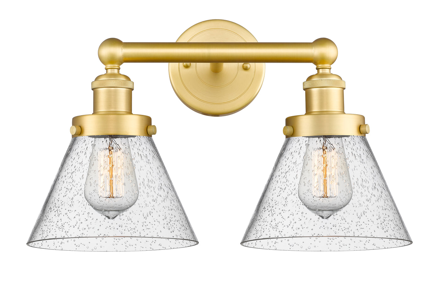 Edison Bath Vanity Light Cast Brass