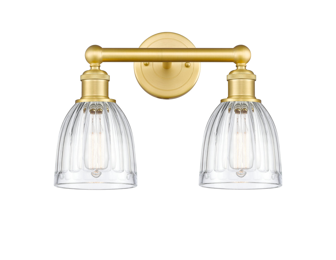 Edison Bath Vanity Light Cast Brass Finish