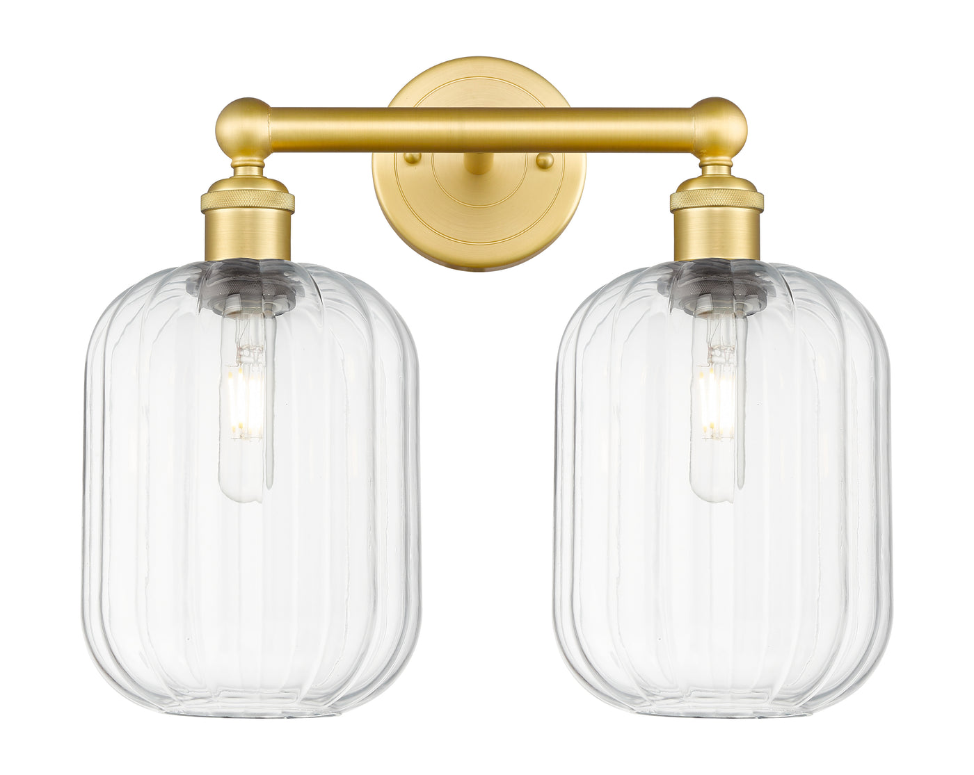 Edison Bath Vanity Light Cast Brass Finish