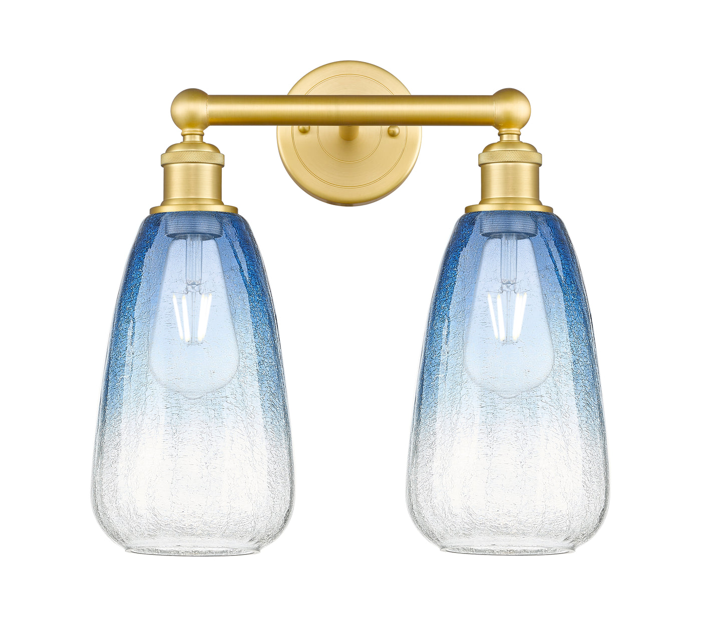 Edison Bath Vanity Light Cast Brass Finish