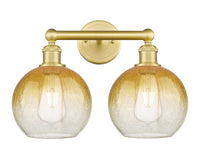 Edison Bath Vanity Light Cast Brass Finish