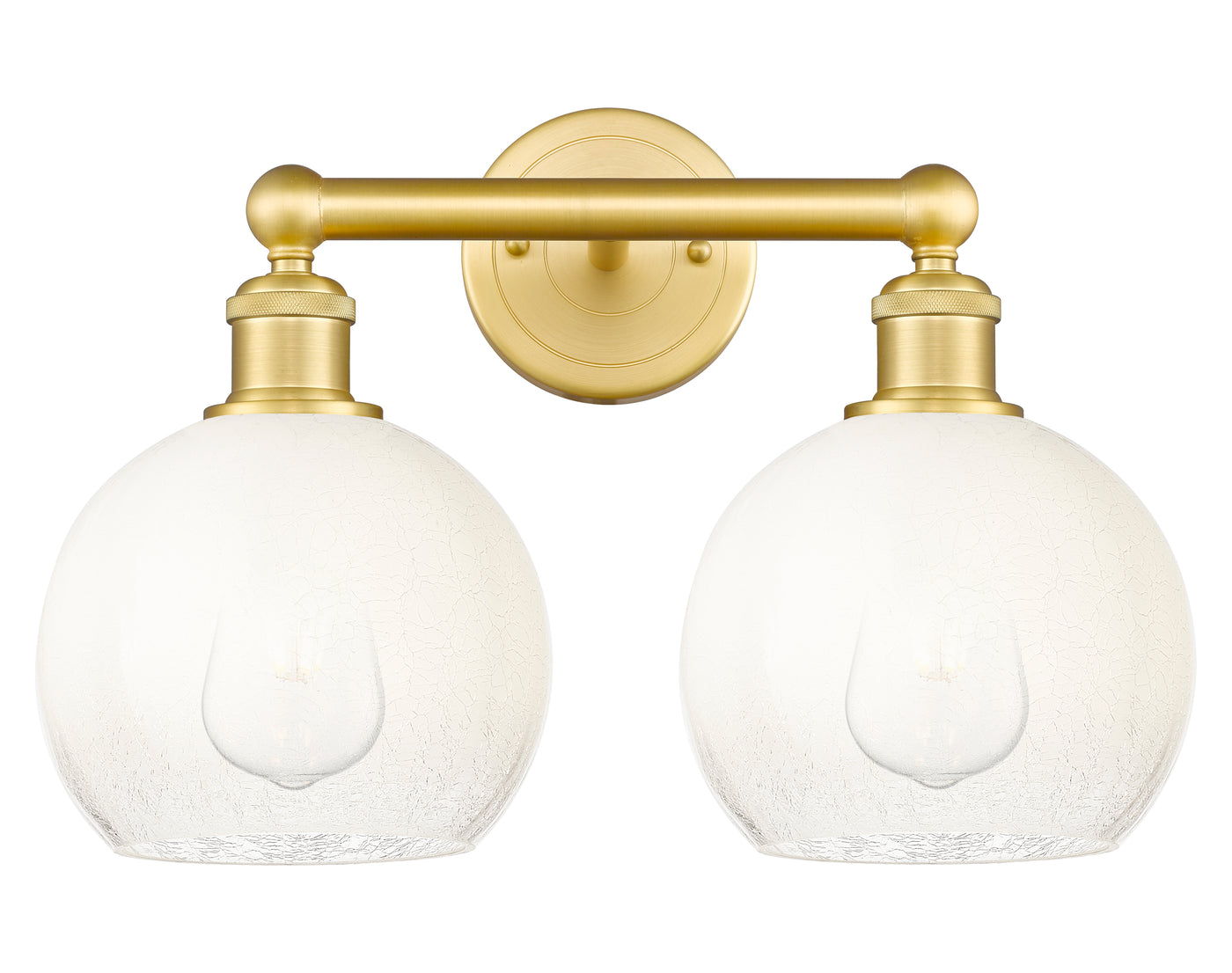 Edison Bath Vanity Light Cast Brass Finish