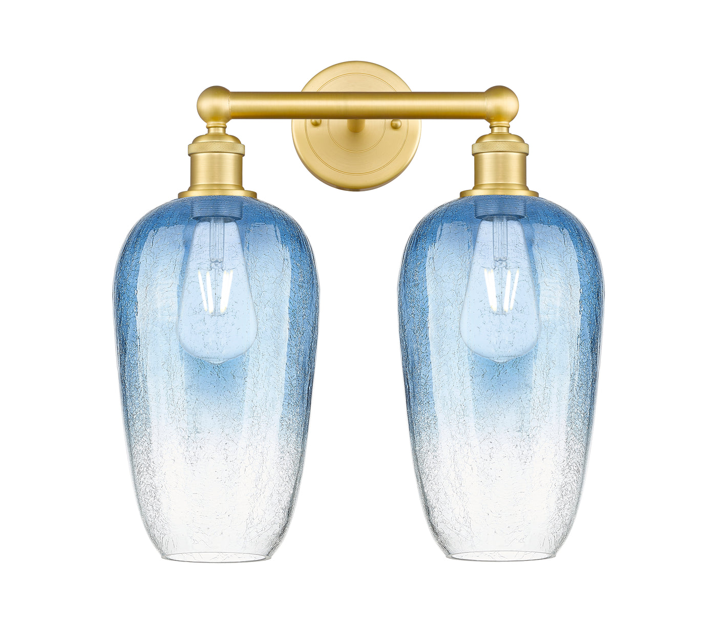Edison Bath Vanity Light Cast Brass Finish