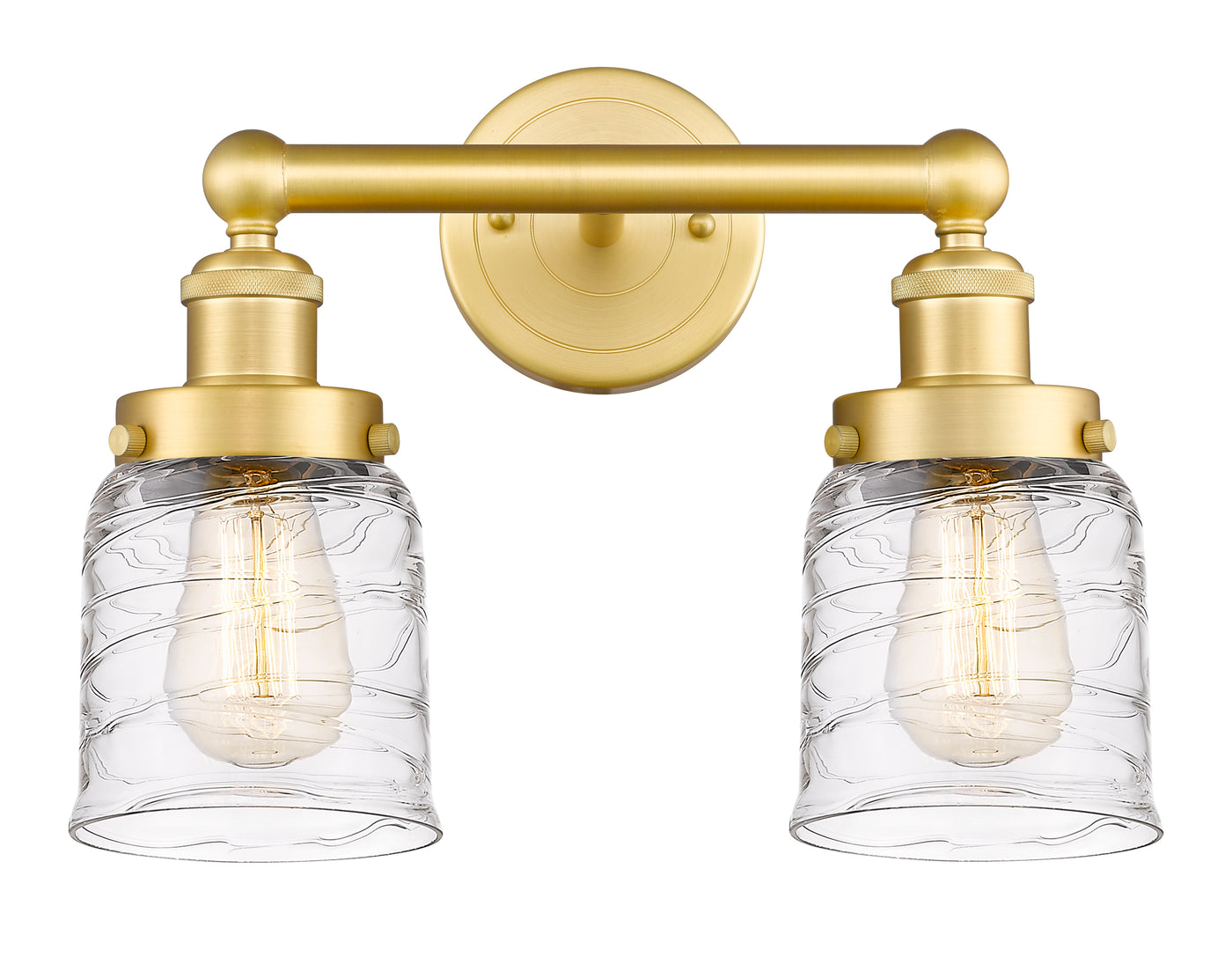 Edison Bath Vanity Light Cast Brass Finish