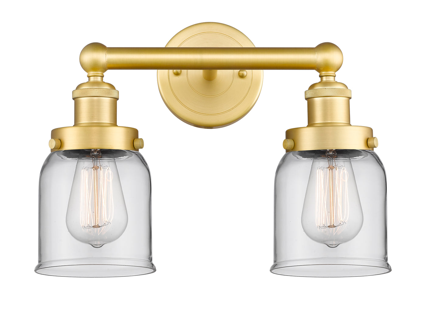 Edison Bath Vanity Light Cast Brass Finish